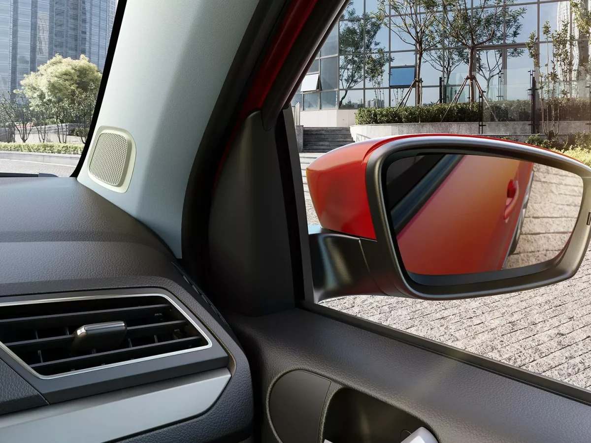 Espelhos retrovisores do VW Voyage 