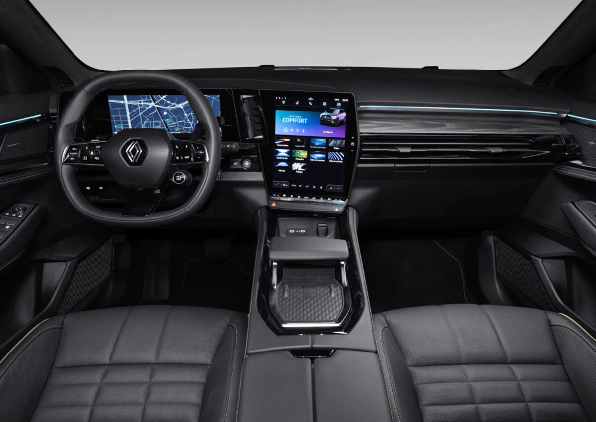 Interior do Renault Austral 2024 
