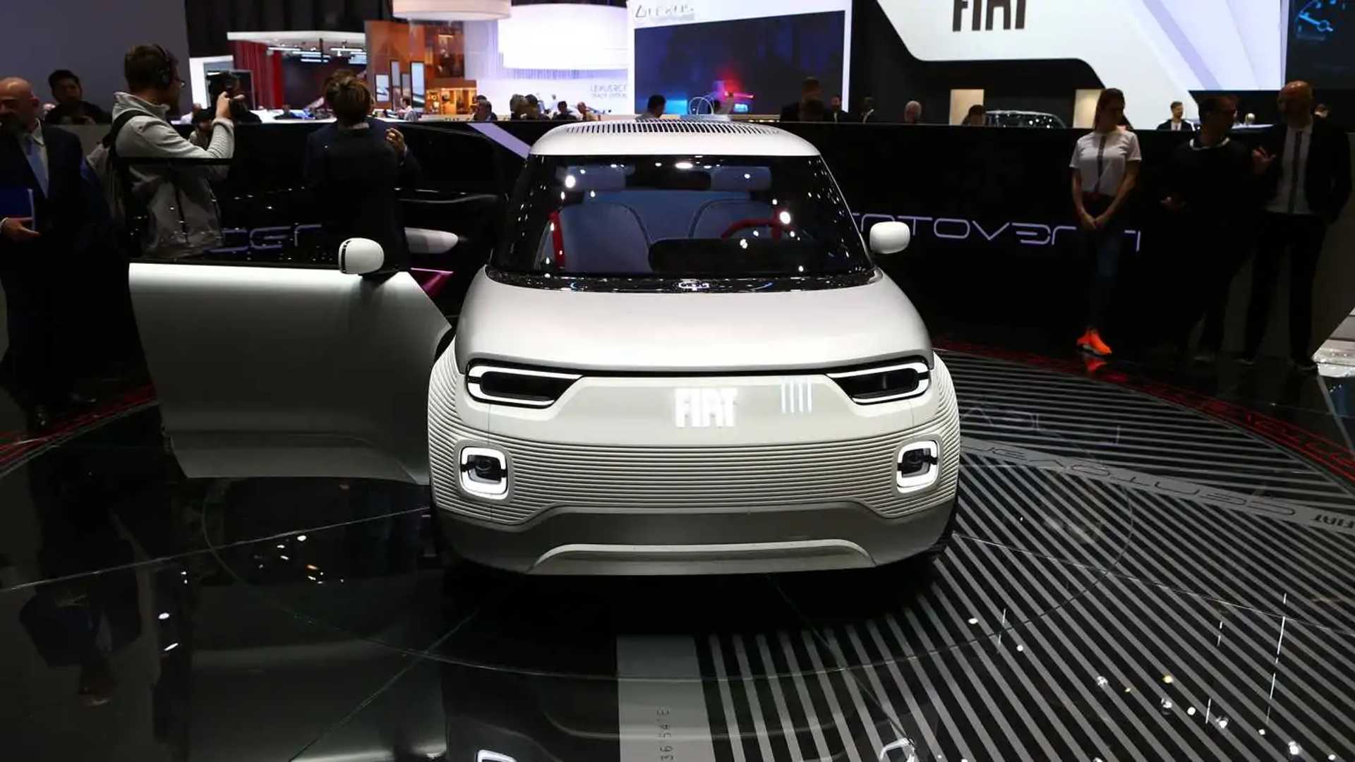 Dianteira do novo Fiat Panda 2024 