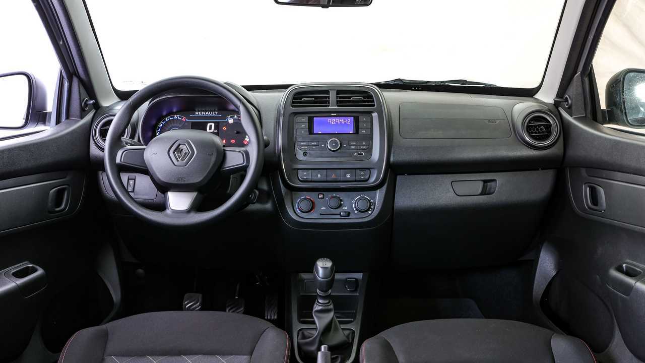 Interior do Renault Kwid Zen