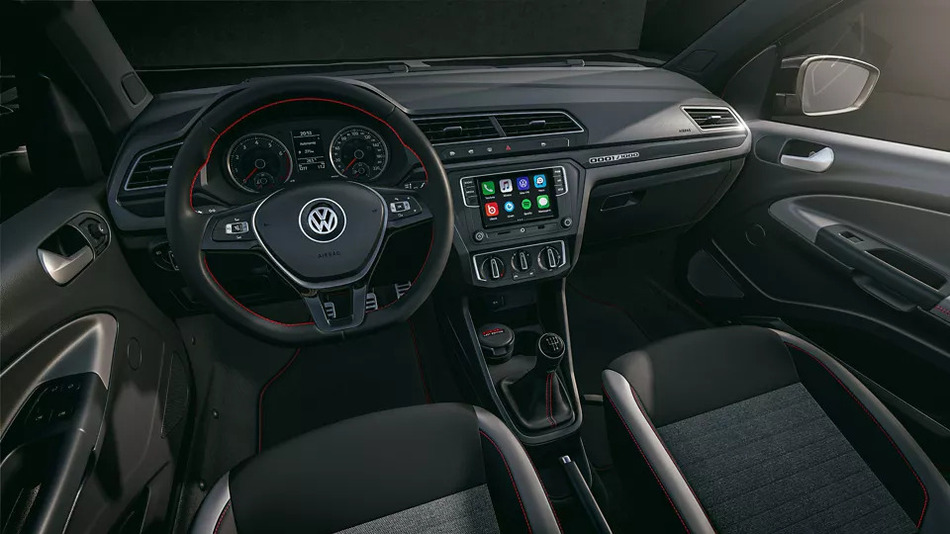 Foto interna do VW Gol 2024
