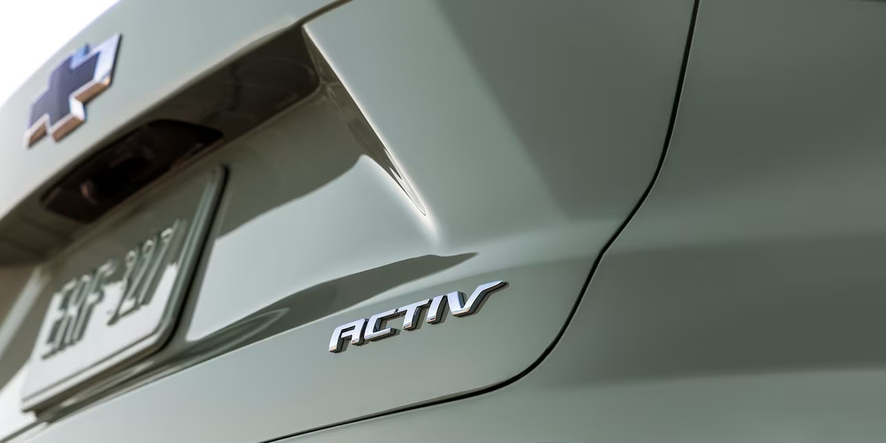 Foto do logo do Activ TRAX da Chevrolet