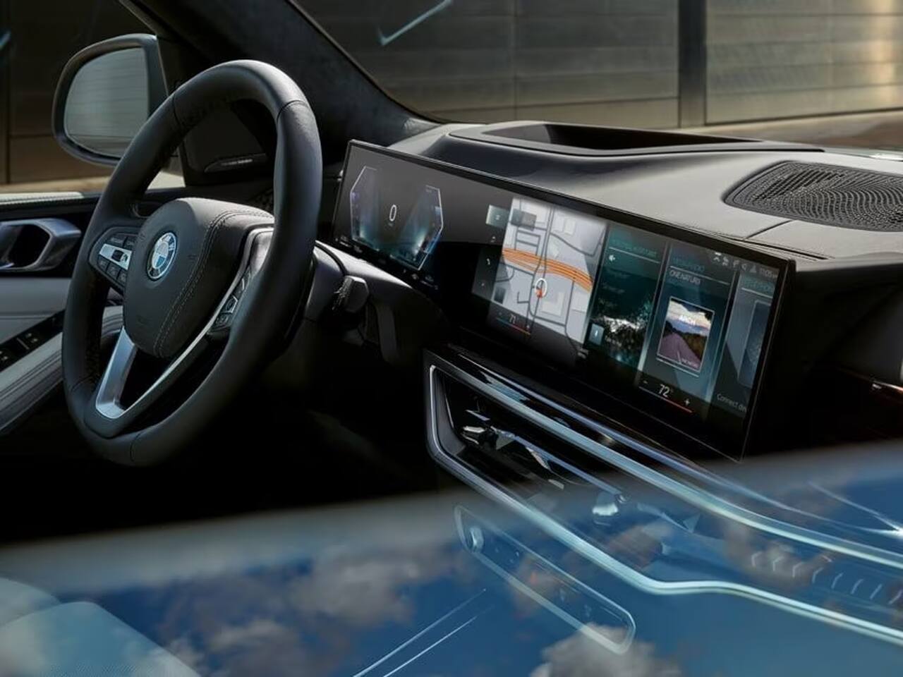 Foto interna da BMW X5 2024