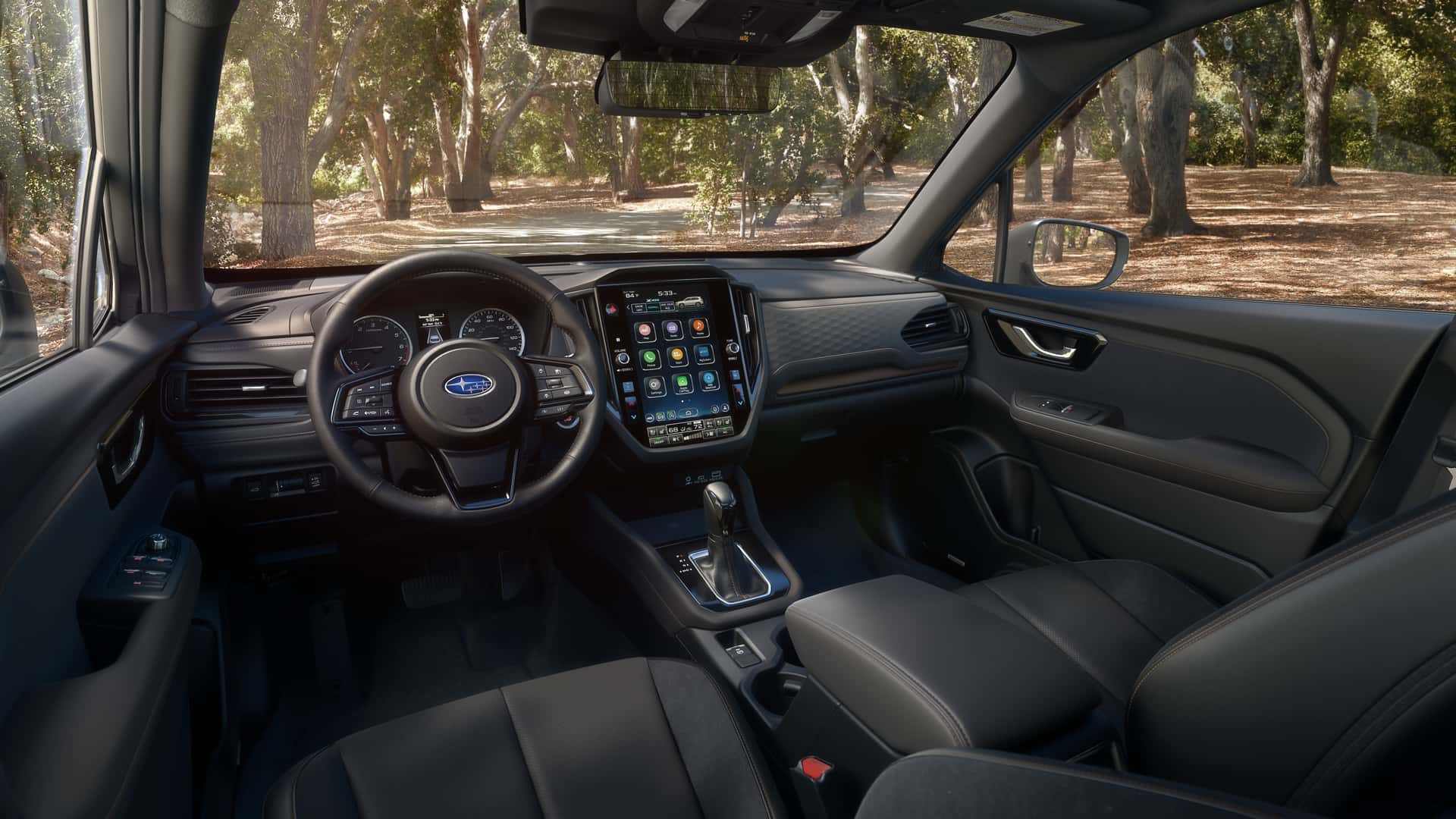 Interior do Subaru Forester XT 2024 
